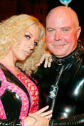 Montreal Fetish Weekend . Gerry Koehler photo . Kinky Sara & Rubber Dandy